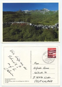 15616 - Flumserberg - Auf der Alp - Ansichtskarte, gelaufen 13.8.1993 - Picture 1 of 1