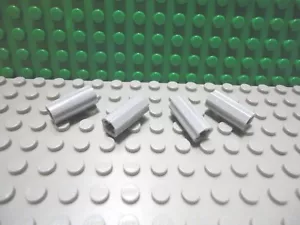Lego 4 hellbläulich grau Technic 2L Achsverbinder gerillt NEU - Bild 1 von 1
