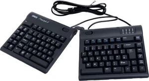 Kinesis Freestyle 2 Adjustable Keyboard UK Curved Ergonomic PC Win USB-C BOXED - Picture 1 of 11