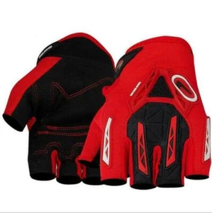Cycling Gloves for Men and Women Shock-Absorbing Gel Pad Half-Finger Bike Gloves - Picture 1 of 11