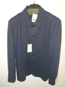 Baumwolljacke Jacke Overshirt Blau Dunkelblau Herren Mango Größe 46 Slim Fit - Bild 1 von 4