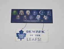 New ListingToronto Maple Leafs Nhl Hockey - Two Team Wood Wall Hanging Art / Signs