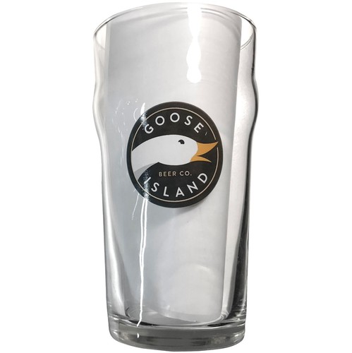 Goose Island Ale 16 OZ. Pint beer glass
