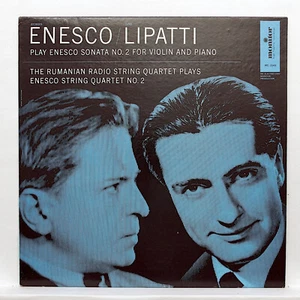 ENESCO, DINU LIPATTI ⸺ ENESCO sonata no.2 for violin & piano ⸺ MONITOR LP NM - Foto 1 di 2