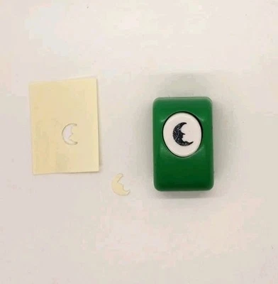 Crescent Moon Silhouette Small Paper Punch - Image 1 of 3