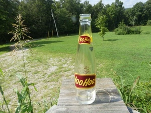 Vintage Yoo-Hoo Soda Bottle – Carlstadt NJ – 8oz 9.1" – Yellow/Brown Label - Picture 1 of 11
