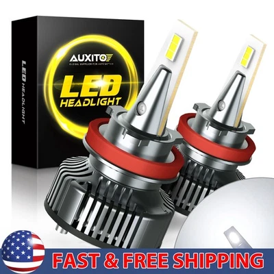 AUXITO H11B Bombilla Baja para Faro Kia Beam LED Forte 2010-13 Optima 07-15 2/4X Foto 1 de 4