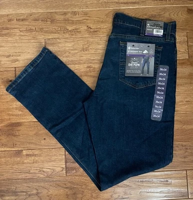 Member's Mark Men's Straight Fit Stretch Jeans size 36X34 -Medium Color - Image 1 of 4