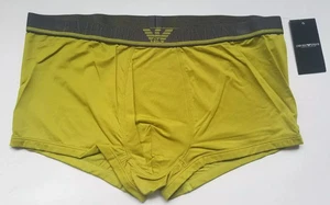EMPORIO ARMANI Light Green Microfiber Boxer Brief Trunk Shorts Underwear Size XL - Picture 1 of 3