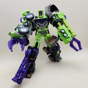 TRANSFORMERS Universe (2008) DEVASTATOR Constructicons 9" Walmart NEAR COMPLETE - Picture 1 of 24