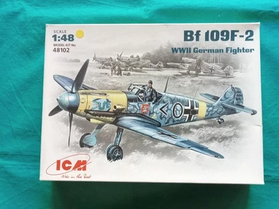 Messerschmitt Bf 109F-2 - SCALA 1/48 ICM 48102 - Immagine 1 di 4