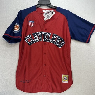 Camiseta Cleveland Buckeyes Liga Negra Hombre’s Tocado Mediano Nueva con Etiquetas Foto 1 de 4