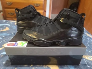 Jordan 6 anillos 2010 negro/carbón oscuro 322992 003 - Imagen 1 de 11