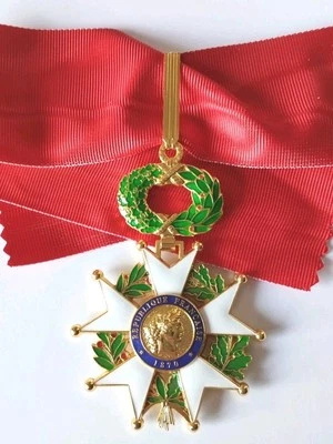 Croix de Commandeur de la Légion d'Honneur 1870 REPRODUCTION de qualité  - Photo 1/2