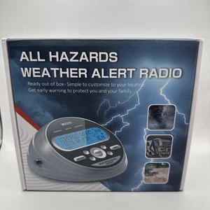 Radio de alerta meteorológica para el hogar NOAA - S.A.M.E. Programación Localizada, 23 Plata  - Imagen 1 de 5