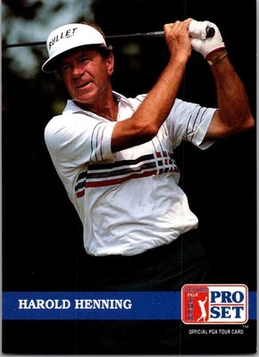 1992 Pro Set PGA Tour The Honda Classic #218 Harold Henning - Image 1 of 2