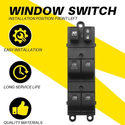 Interruptor XH de control de ventana delantera izquierda apto para Subaru Outback 2013-2017 83071AJ21C Foto 1 de 4