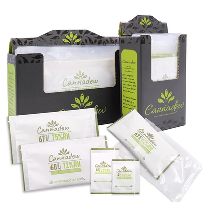 Paquetes de control de humedad bidireccional 75 % diestro 8 gramos (paquete de 15) Foto 1 de 4