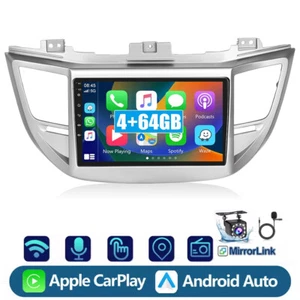 64GB For Hyundai Tucson 2015-2018 Car Radio Head Unit Sat Navi Stereo Android 13 - Picture 1 of 21