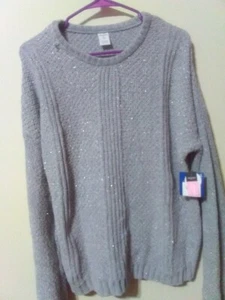 Arizona Woman Plus SZ 3x Long Sleeve Pullover Sweater NWT Retails Dor $42 - Bild 1 von 2