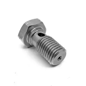 HEL PERFORMANCE Turbo Oil Restrictor 1mm Banjo Bolt 7/16" x 24 For GARRETT GT - Picture 1 of 1