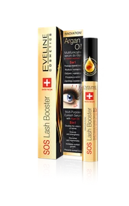Eveline Cosmetics SOS Lash Booster Multi-Purpose Eyelash Serum with Argan Oil - Picture 1 of 1