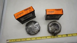 Timken LM102949/LM102910 Single Row Taper Roller Bearing Cone&Cup 1.7812" Bore - Picture 1 of 3