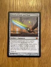 x1  MTG Sword of Body and Mind English - Scars of Mirrodin (SOM) LP