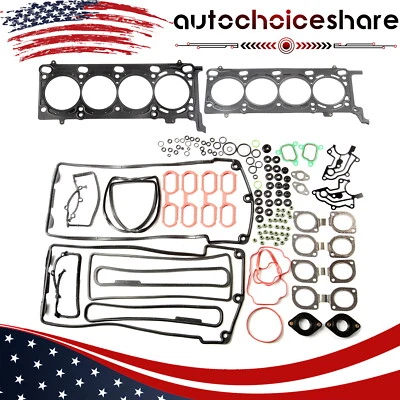 Juego de juntas de culata para BMW X5 540i 740i 740iL 840Ci Land Rover Range Rover 4,4 L Foto 1 de 4