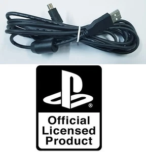 OFFICIAL USB CHARGER CHARGING CABLE CORD FOR DUALSHOCK PLAYSTATION 3 CONTROLLER - Picture 1 of 3