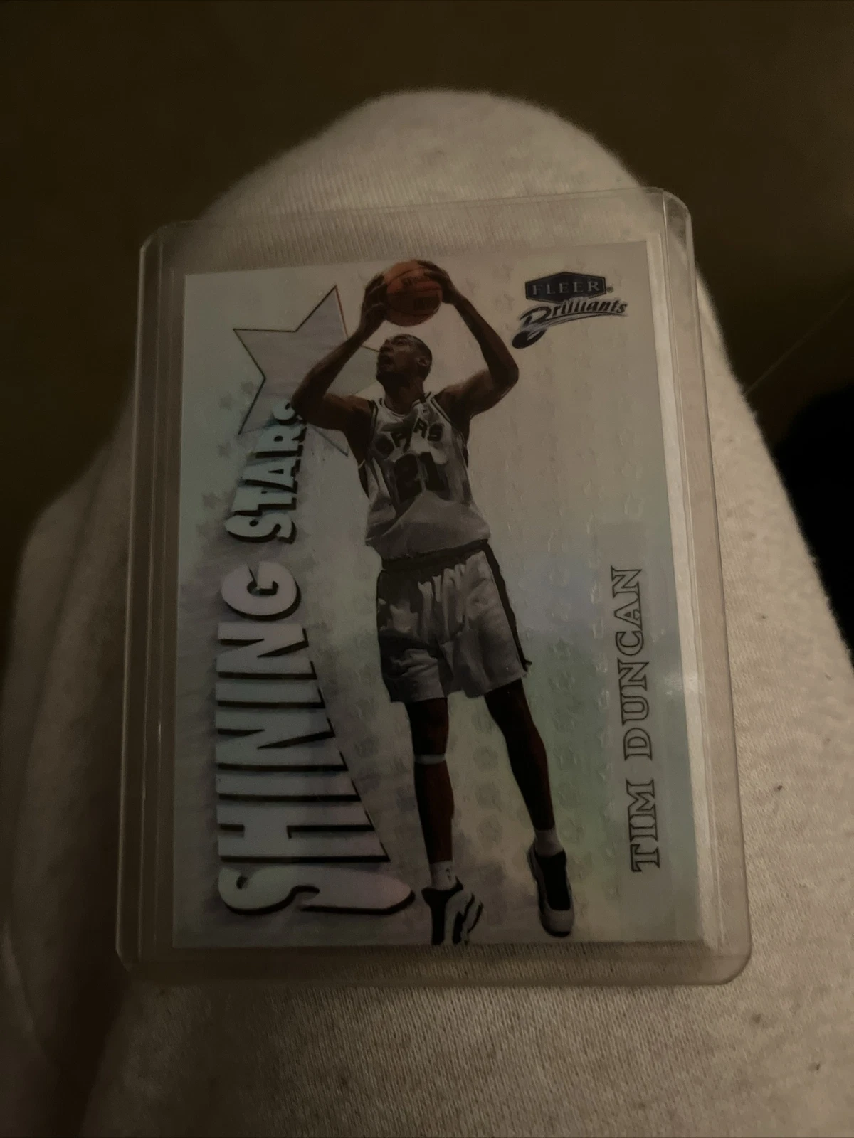 1998 - 99 Fleer Brilliants Shining Stars Pulsars Sp Tim Duncan