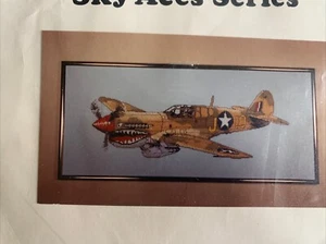 P-40 Warhawk Air Plane Cross Stitch Kit Sky Aces NIP 5.75x16.5 - Picture 1 of 9