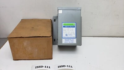 Transformador Hevi-Duty HS1A50 1ph 0.050 KVA HV 240/480 LV 120/240 Tipo 3R Nuevo Foto 1 de 2