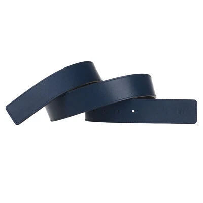 Full grain cowhide replacement belt without buckle 40mm wide - Image 1 of 4