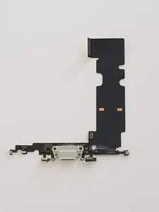 Génuine Nappe Flex Connecteur De Charge Micro Blanc  iPhone 8 Plus - Photo 1 sur 2