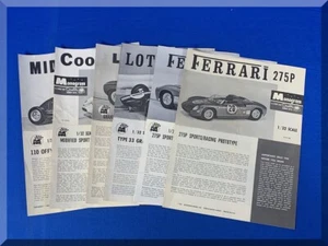 VINTAGE 1960s MONOGRAM SLOT CAR RACING 1:32 SCALE CAR INSTRUCTIONS FREE SHIPPING - Bild 1 von 8