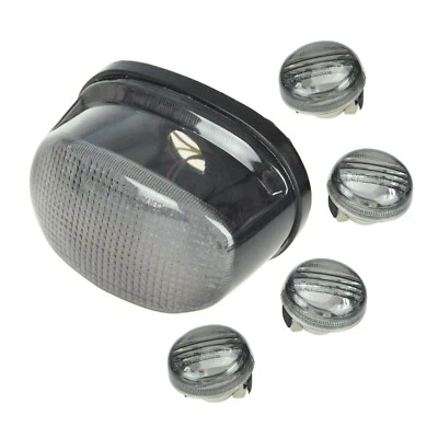 Led 尾灯 + 信号镜头 适合 03 VZ800 04-05 VZ1600 MARAUDER BOULEVARD M95 烟 — 第 1/4 张图片