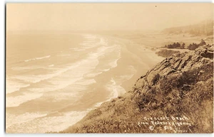 RPPC CRESCENT BEACH, CA Redwood Highway Patterson Photo c1930s Vintage Postcard - Picture 1 of 2