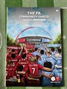 FA COMMUNITY SHIELD 2019 Liverpool v Manchester City - Official programme New - Picture 1 of 1