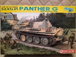 Dragon Panther G + Royal Model + Conversion Set + Eduard Barrel 1/35 - Foto 1 di 10