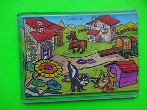 K99 n.126 - ( Papier Puzzle ) Tiere auf den Bauernhof + BPZ - Bild 1 von 1