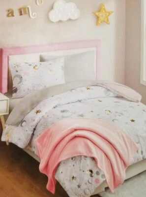 8 pc Dream Big Celia Full Comforter, Shams, Sheet, & Throw Set NIP - Image 1 of 4