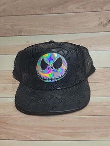 Disney Cap Nightmare Before Christmas Jack Skellington Truckermütze Baseball Neu mit Etikett - Bild 1 von 6
