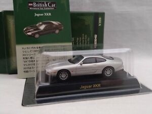 KYOSHO 1/64 Jaguar XKR Silver Diecast Model Car  Free/Shipping From/Japan