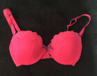 Ladies Marks & Spencer Limited Collection Barbie Hot Pink Lacey Padded Bra 30E
