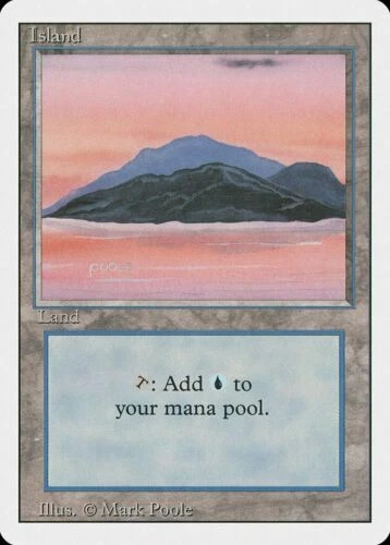 X4 Island (C) Revised Light Play LP MTG Magic the Gathering DNA GAMES - Image 1 of 1