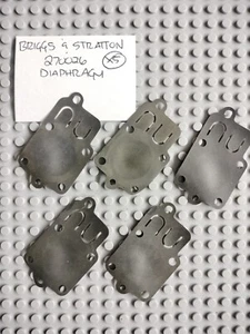 (QTY 5) OEM GENUINE NEW OLD STOCK BRIGGS AND STRATTON 270026 DIAPHRAGMS - Picture 1 of 1