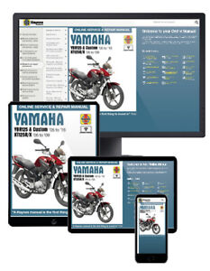 Yamaha YBR125 & XT125R/X (2005-2016) Haynes Motorcycle Manual