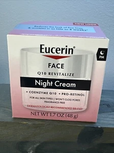 Eucerin Q10 Anti-Falten + Pro-Retinol Nachtcreme 1,7oz **Neu Versiegelt** - Bild 1 von 6