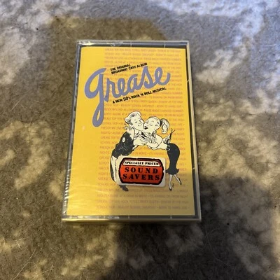 Grease: Original Cast Recording Warren Casey (Cassette Tape 1972 Polygram) New - Image 1 of 4